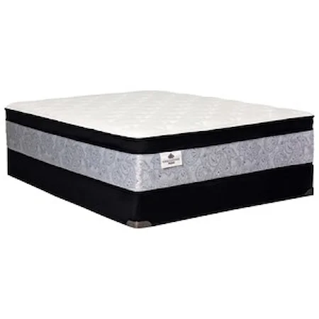 Queen Euro Top Mattress and 9" Foundation
